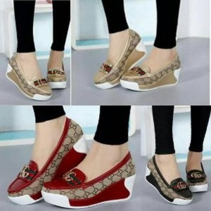 Sepatu Wedges Wanita Murah Ll77 Tokopedia