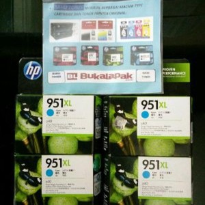 Cartridge Hp 951xl Colour Original Tokopedia
