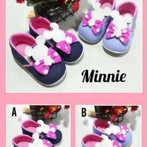 Sepatu Anak Perempuan Foxing Minnie Baby Tokopedia