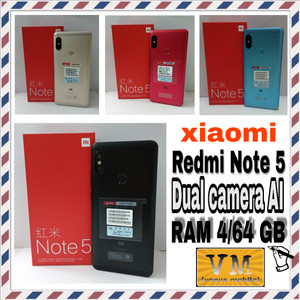 Xiaomi Redmi Note 5 4gb Ram 64gb Rom Garansi Resmi Tam Indonesia Tokopedia