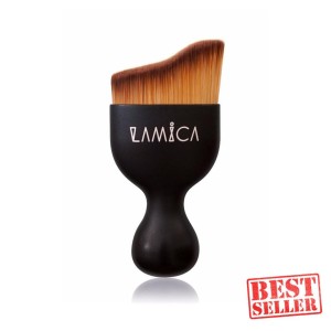 Lamica Curved Face Brush 131 Kuas Kosmetik Brush Make Up Wajah Tokopedia