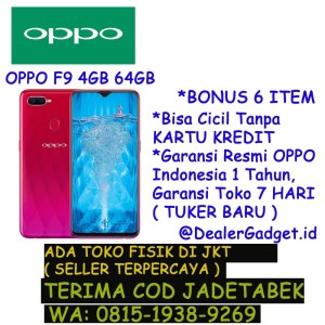 Oppo F9 4gb 64gb Tokopedia