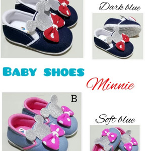 Sepatu Anak Perempuan Foxing Minnie Baby Tokopedia