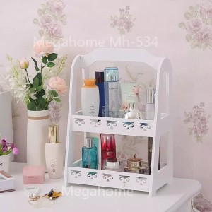 Rak Kosmetik Vintage Desktop Storage Vintage Serbaguna Megahome Tokopedia
