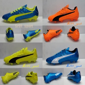 Sepatu Bola Puma Evo Speed Putih Tokopedia