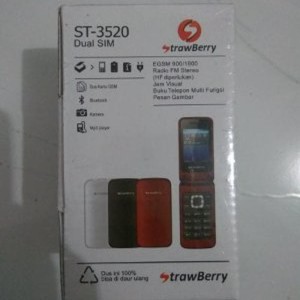 Hp Strawberry St3520 Flip Hp Lipat Strawberry St 3520 Tokopedia
