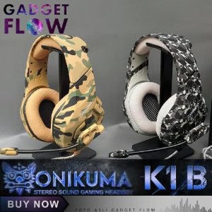 Headset Headphone Earphone Gaming Onikuma K8 Rgb Untuk Smartphone Dan Pc Pubg Fortnite Tokopedia