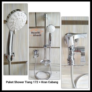 Harga Hemat Shower Tiang Shower Tiang Paket Kran Cabang Tokopedia