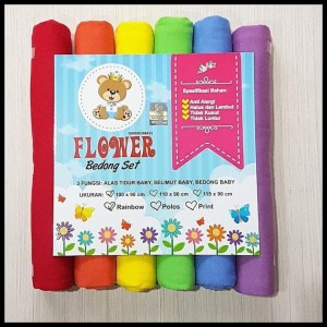 Bedong Bayi Rainbow Soft 100x90cm Harga Murah Tokopedia
