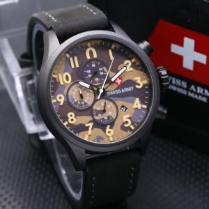 Jam Tangan Swiss Army Loreng Al Ad Au Tokopedia