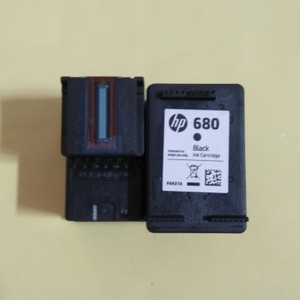 Hp 680 Black Ink Catridge F6v27aa Original Tokopedia