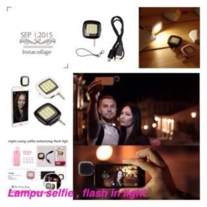 Lampu Selfie Portable Flashlight Led Camera Hp Lampu Flashexternal Tokopedia