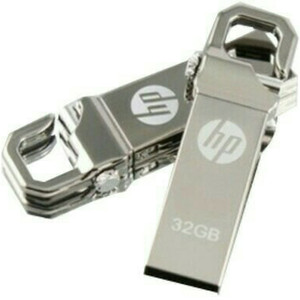 Flashdisk Hp 32gb Flash Disk Silver Tokopedia