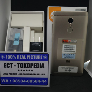 Redmi Note 4x 3 32 Gold Snapdragon Bonus Tempered Glass Dan Ultra Slim Case Tokopedia
