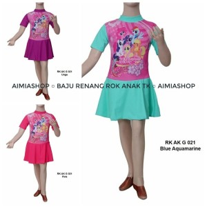 Baju Renang Rok Anak Tk Sd Karakter Tokopedia