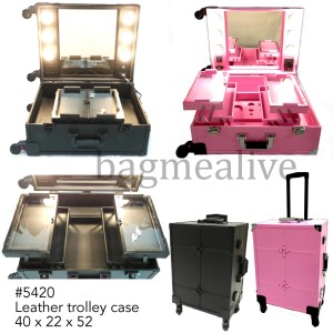Jual Beauty Case Tempat Makeup Kotak Kosmetik 2356 Putih Limited Tokopedia