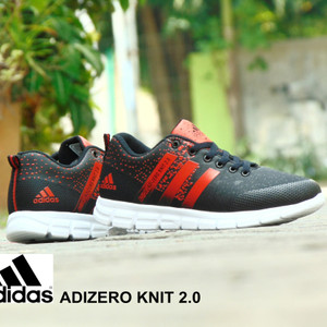 Sepatu Sport Adidas Adizero Knit 2 0 Biru Sport Kets Lari Jogging Tokopedia