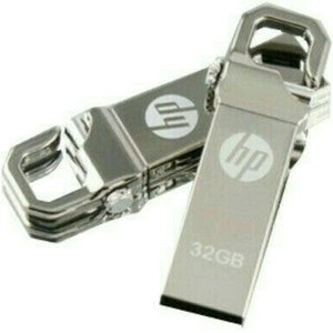 Flashdisk Hp 32gb Flash Disk Silver Tokopedia