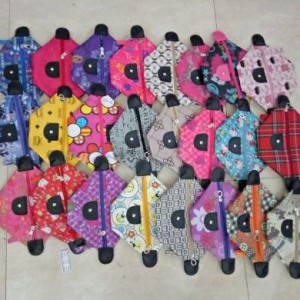 Tas Kosmetik Motif Colorfull Pouch Tile Dompet Kosmetik Tokopedia