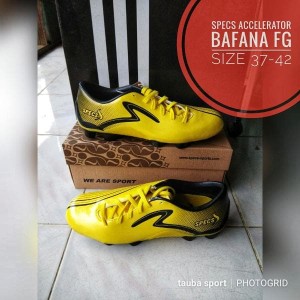 Sepatu Bola Specs Bafana Fg Lemon Tokopedia