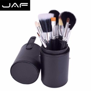 Kuas Brush Jaf Make Up Kosmetik 12pcs Case Tas Bulat Tokopedia