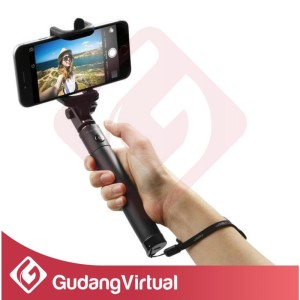 Selfie Stick Monopod Tongsis For Hp Handphone Android Ios Iphone Samsung Xiaomi Tokopedia