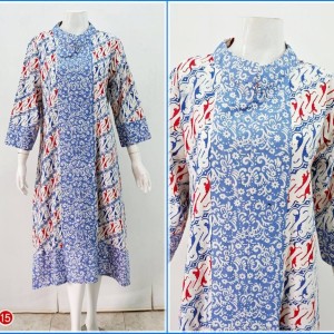 Baju Batik Tunik Dress Parang Tokopedia