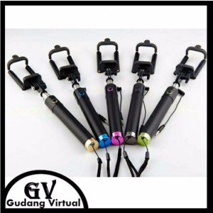 Selfie Stick Monopod Tongsis For Hp Handphone Android Ios Iphone Samsung Xiaomi Tokopedia