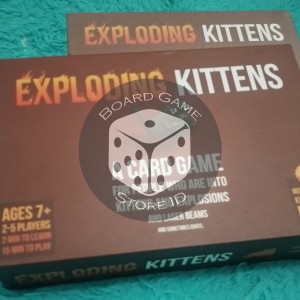 Exploding Kittens Red Board Game Harga Promo Tokopedia