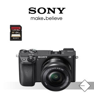 Sony Alpha 6300 Kit 16 50 Alpha 6300 Sony A6300 Tokopedia