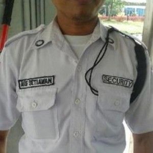 Baju Pdh Satpam Setelan Security Pdh Putih Tokopedia