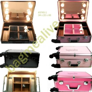 Unik Beauty Case Tempat Makeup Kotak Kosmetik 2356 Putih Murah Tokopedia