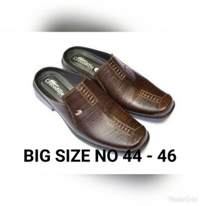 Sepatu Selop A8 Coklat Tokopedia