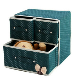 Tempat Penyimpanan Kotak Organizer Tempat Kosmetik Kayu Diy Large Tokopedia