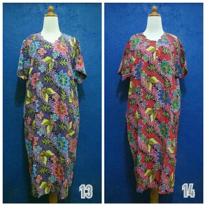 Daster Kencana Ungu Ds 40 Kub Baju Tidur Uk Besar Tokopedia