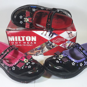 Sepatu Anak Perempuan Minnie Mouse Depan Milton Tokopedia