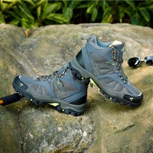 Sepatu Gunung Snta 481 Series Boots Brown Green Sepatu Outdoor High Traveling Tokopedia