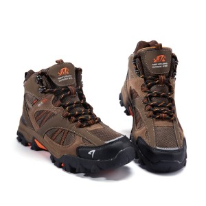 Sepatu Gunung Snta 481 Series Boots Brown Green Sepatu Outdoor High Traveling Tokopedia