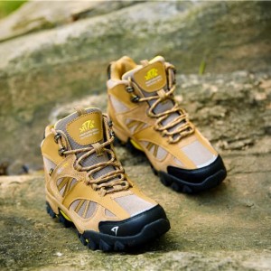 Sepatu Gunung Snta 481 Series Boots Brown Green Sepatu Outdoor High Traveling Tokopedia