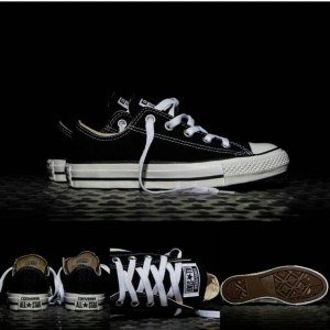 Sepatu Converse All Star Hitam Grade Ori Tokopedia