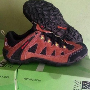 Sepatu Gunung Outdor Karrimor Pria Dan Wanita Hiking Tokopedia