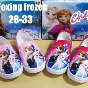 Sepatu Anak Perempuan Foxing Import Frozen Tokopedia