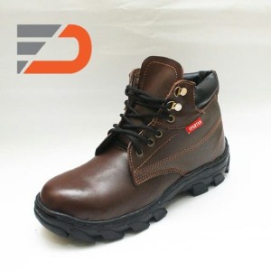 Sepatu Safety Boot Bahan Kulit Sapi Type Jeruk Av 1 Tokopedia