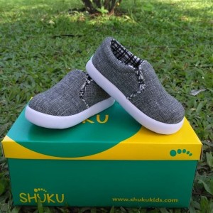 Sepatu Anak Laki Laki Abu List Orange Tokopedia