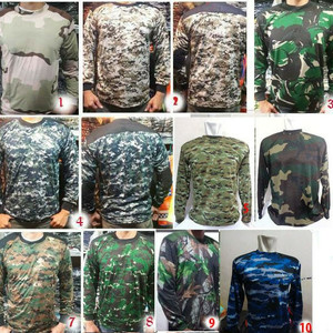 Baju Kaos Loreng Tangan Panjang Tokopedia