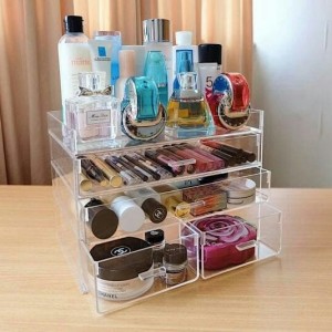 Acrylic Tempat Kosmetik M Tokopedia