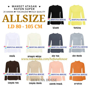 Baju Manset Panjang Murah Tokopedia