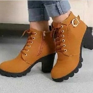 Sepatu Wanita Boots Tan Tokopedia