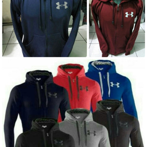 Baju Jaket Hoodie Zipper Sweater Gojek Tokopedia
