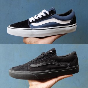 Vans Oldschool Sepatu Cowok Tokopedia